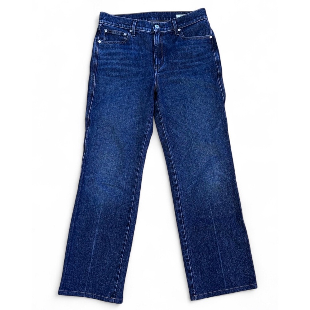 AYR The Legend Straight Leg Jeans Dark Indigo Blue Stretch Size 29S E3261